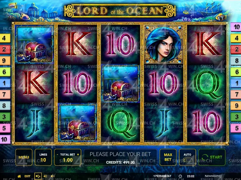 Lord of the Ocean Bonus Spins slot