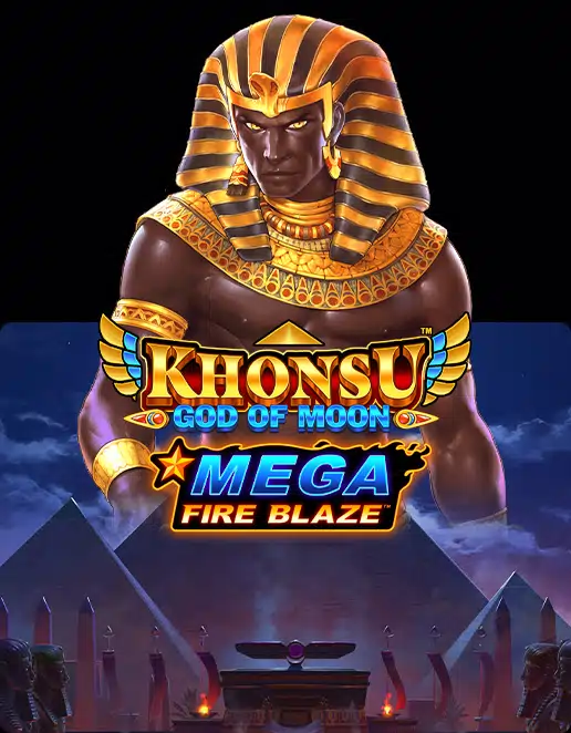 Khonsu God of Moon Mega Fire Blaze slot