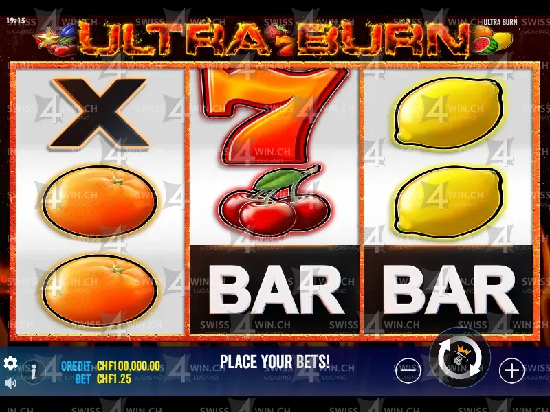 Ultra Burn slot